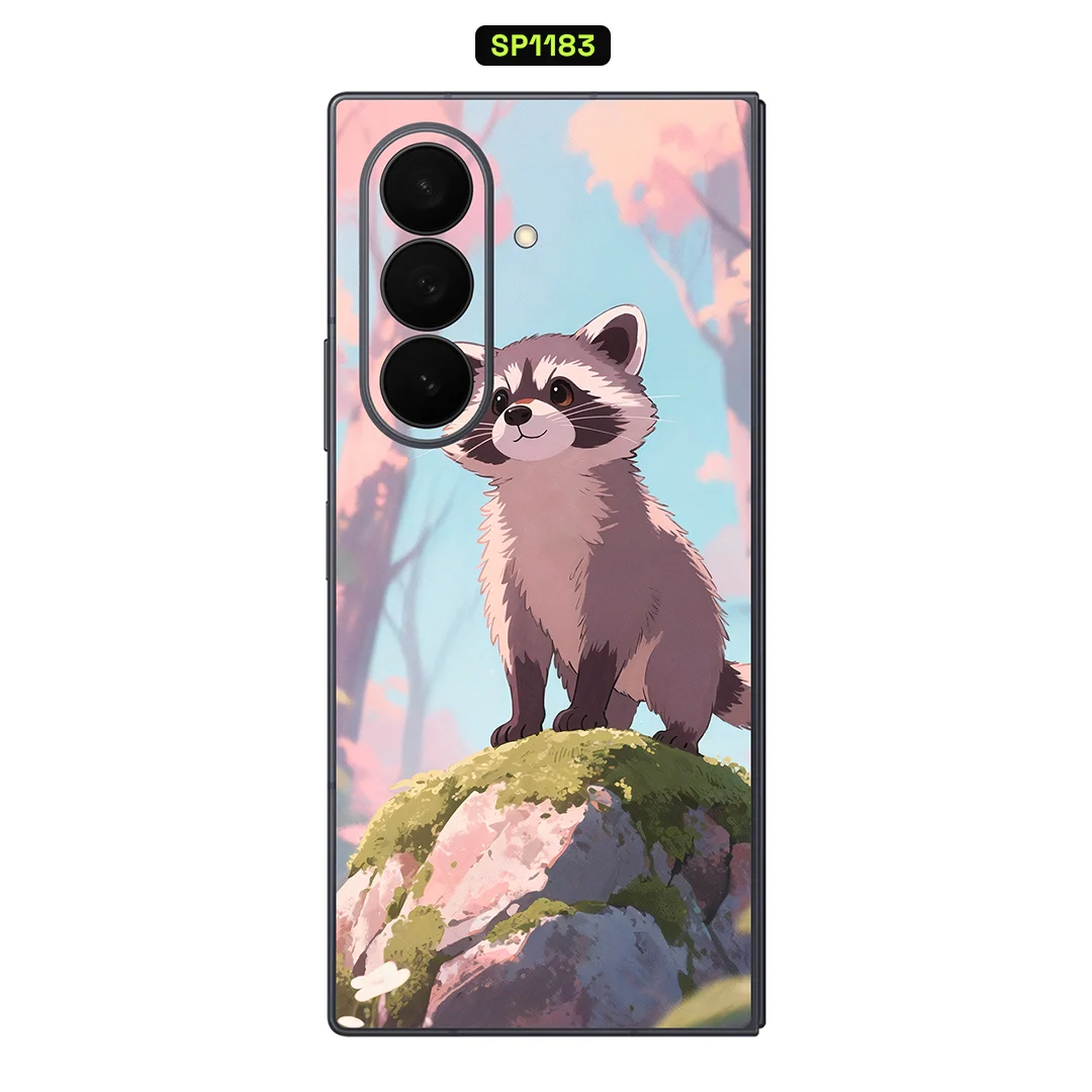 Creative Skin Sticker for Samsung Z FOLD8 ultra8 7 6 5 4 3 Vinyl Decal Cover Wrap Anti-Scratch Phone Back Protective Film