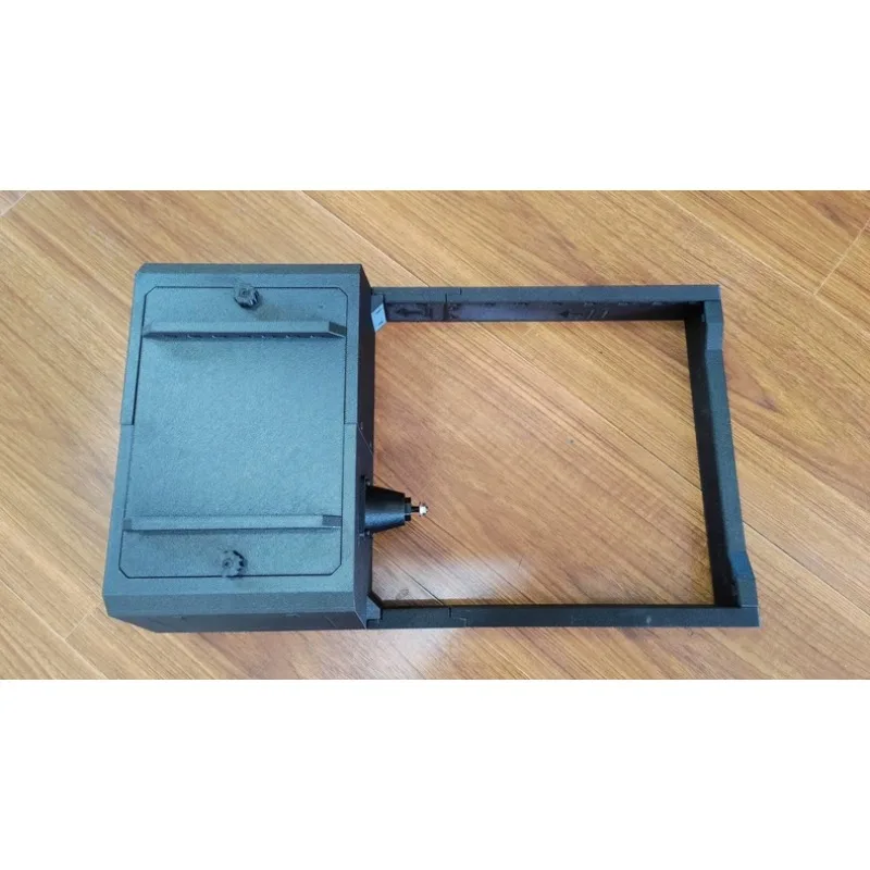 Rear Bed Equipment Box Side Panels w/ Spare Tire Mount–Bolt-On 3D Printed Upgrade Parts for CROSSRC EMO XL4 1/8 Scale RC Crawler