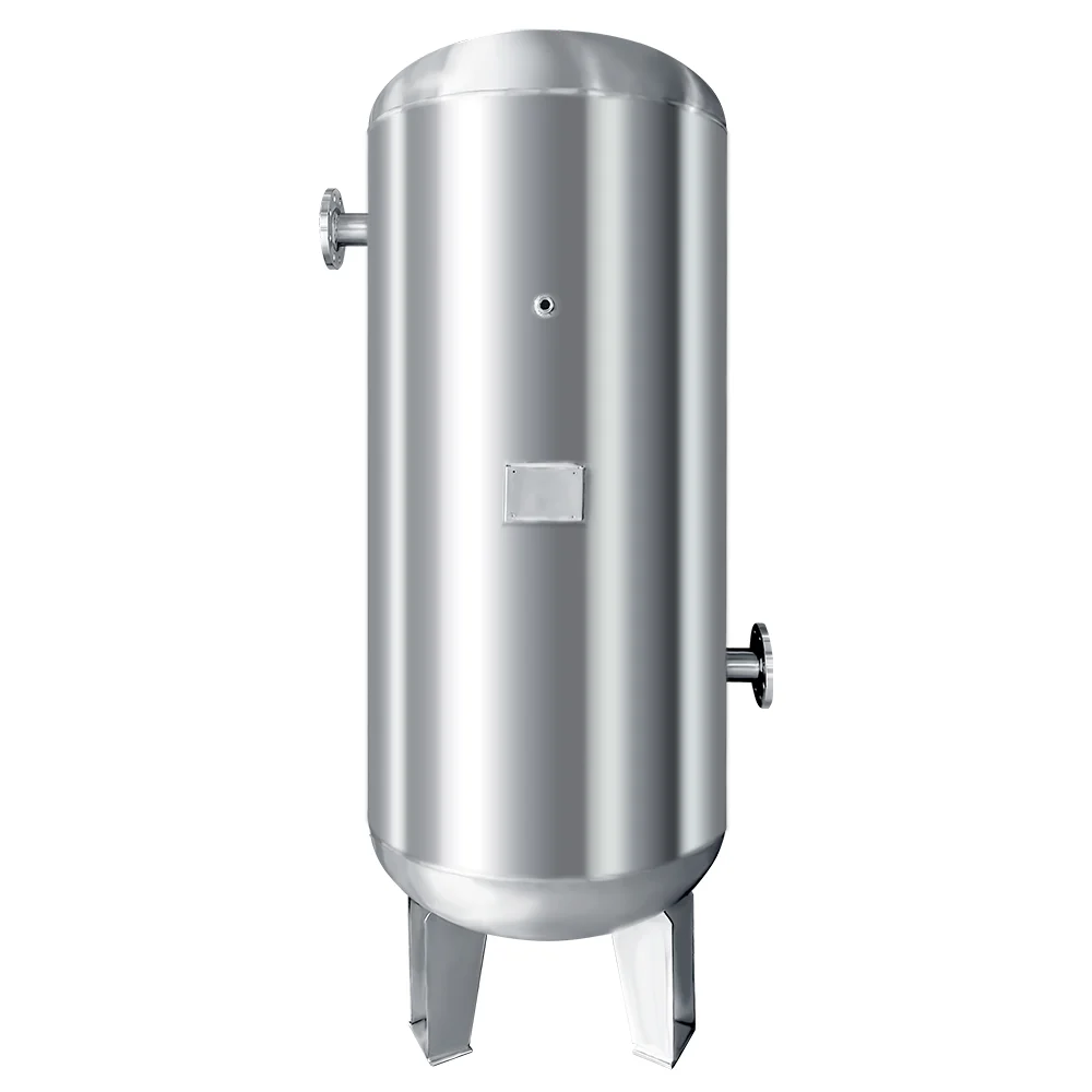 Factory Direct New Horizontal Air Tank Pressure Vessel 0.1~10m³ Vertical Air Suspension System Industrial Compressor Parts