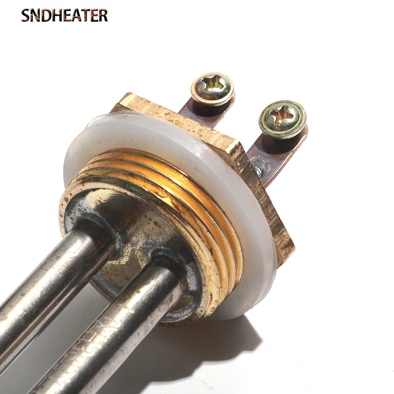 SNDHEATER tubo Booster elemento riscaldatore elettrico in acciaio inossidabile 304 per caldaia ad acqua DN25/32mm/G1 \