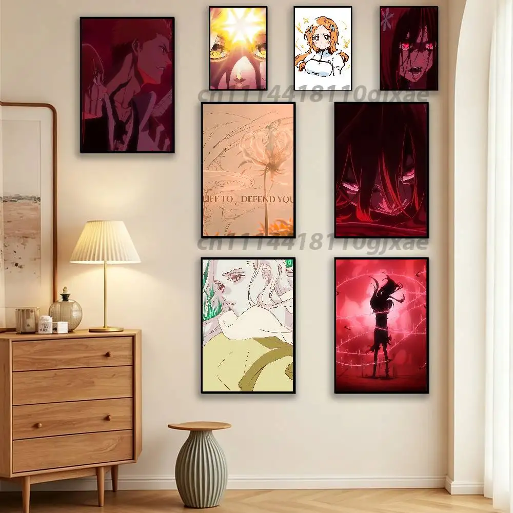 B-BLEACH Orihime l-Inoue Life to Defend You Poster HD Waterproof Self-Adhesive Wall Art – Multi-Scene Use, Top Gift Pick