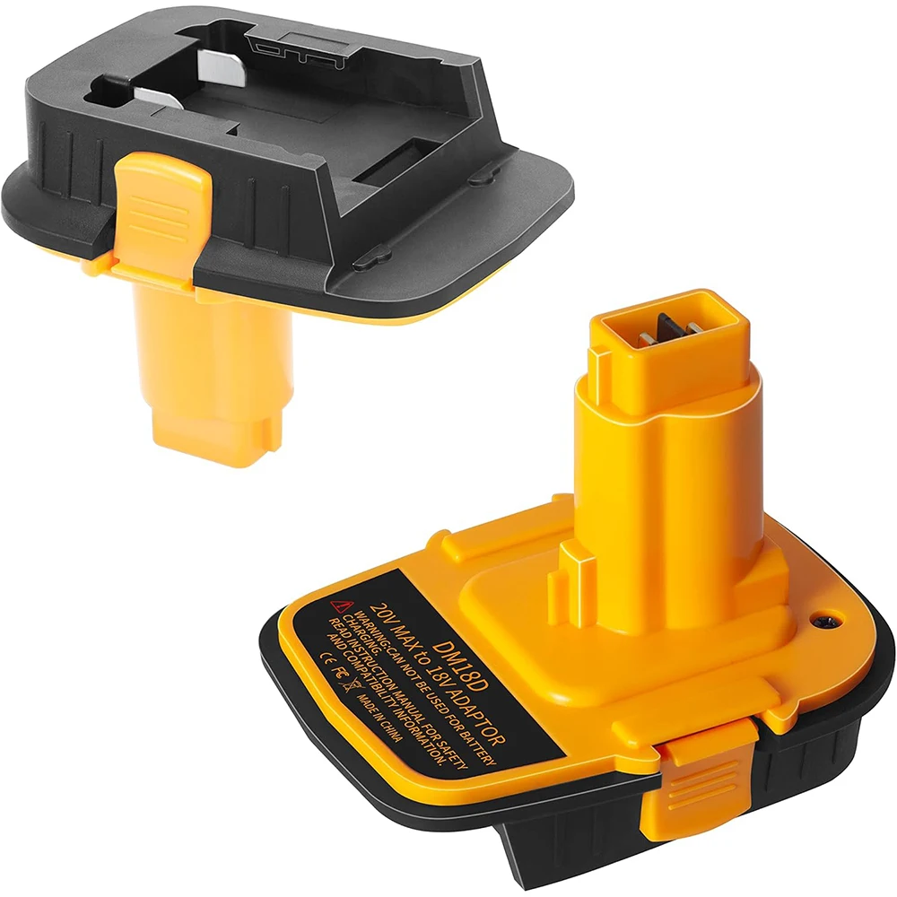 Battery Adapter with USB Convert for DeWalt 20V for Milwaukee 18V Lithium Battery to For DeWalt NiCad & NiMh Battery Power Tools view 2
