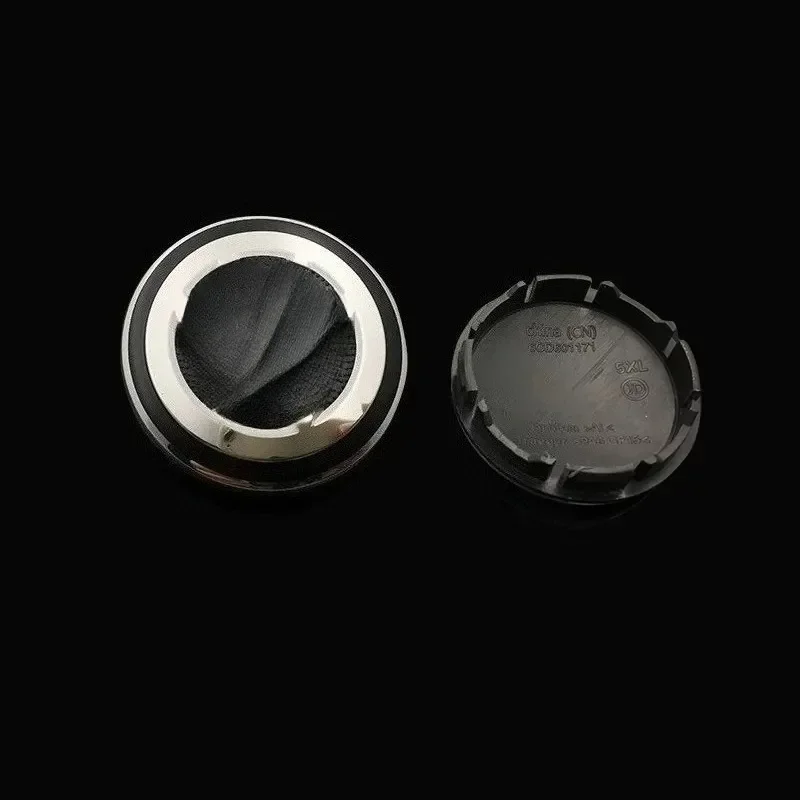 Jetta 2015-2019 Pockmarked 56mm Hub Cover Car Tire Center Cap Marked 4pcs
