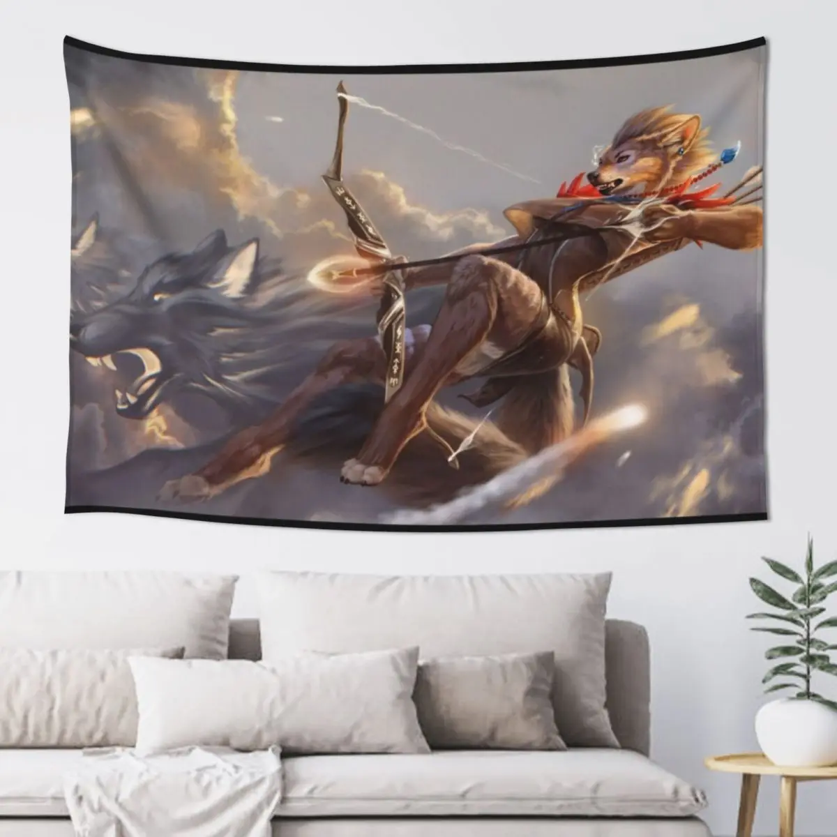 

Goddess' Fury Tapestry Wall Coverings Aesthetics For Room Room Decor Room Decor Korean Style Tapestry