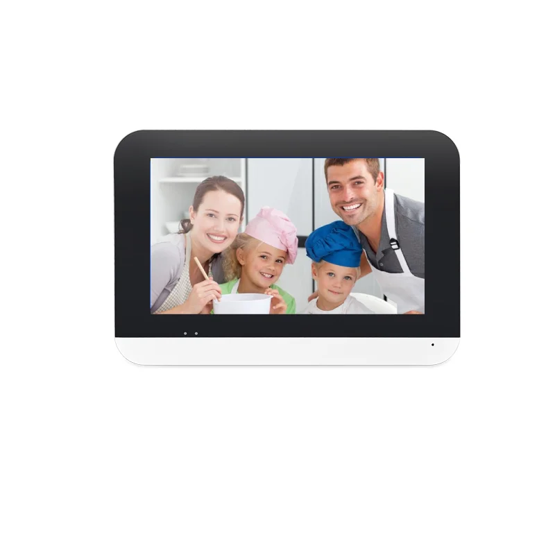 1080P HD Video Doorbell Tuya Smart 7‘’ WIFI Wired Video Intercom Touch Monitor For Home POE Port Video Doorphone Camera Kit