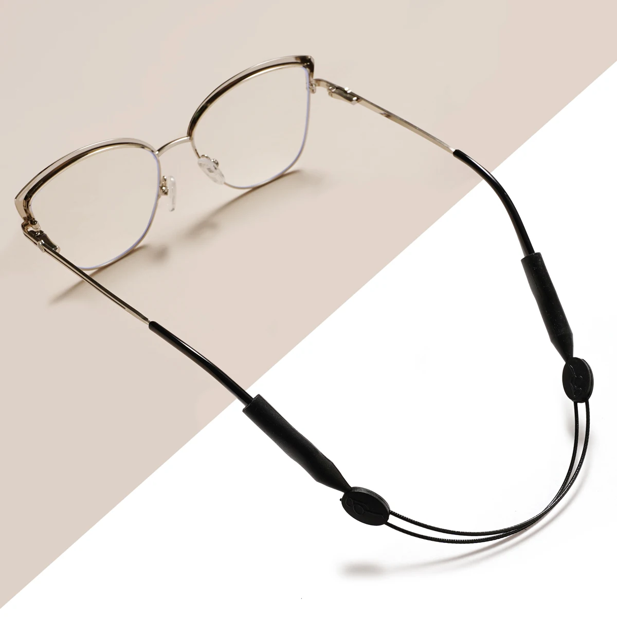 Sports glasses anti-drop rope, adult and children glasses fixing strap, hanging rope with magnetic buckle