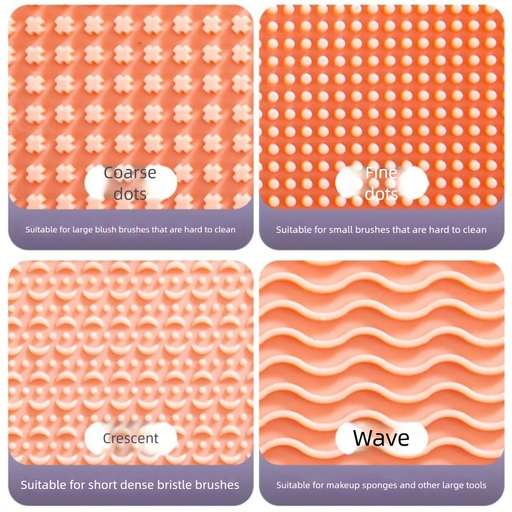 3-in-1 Makeup Brush Cleaning Box Multifunction Sponge Storage Powder Puff Washer Scrub Cup with Drying Holder