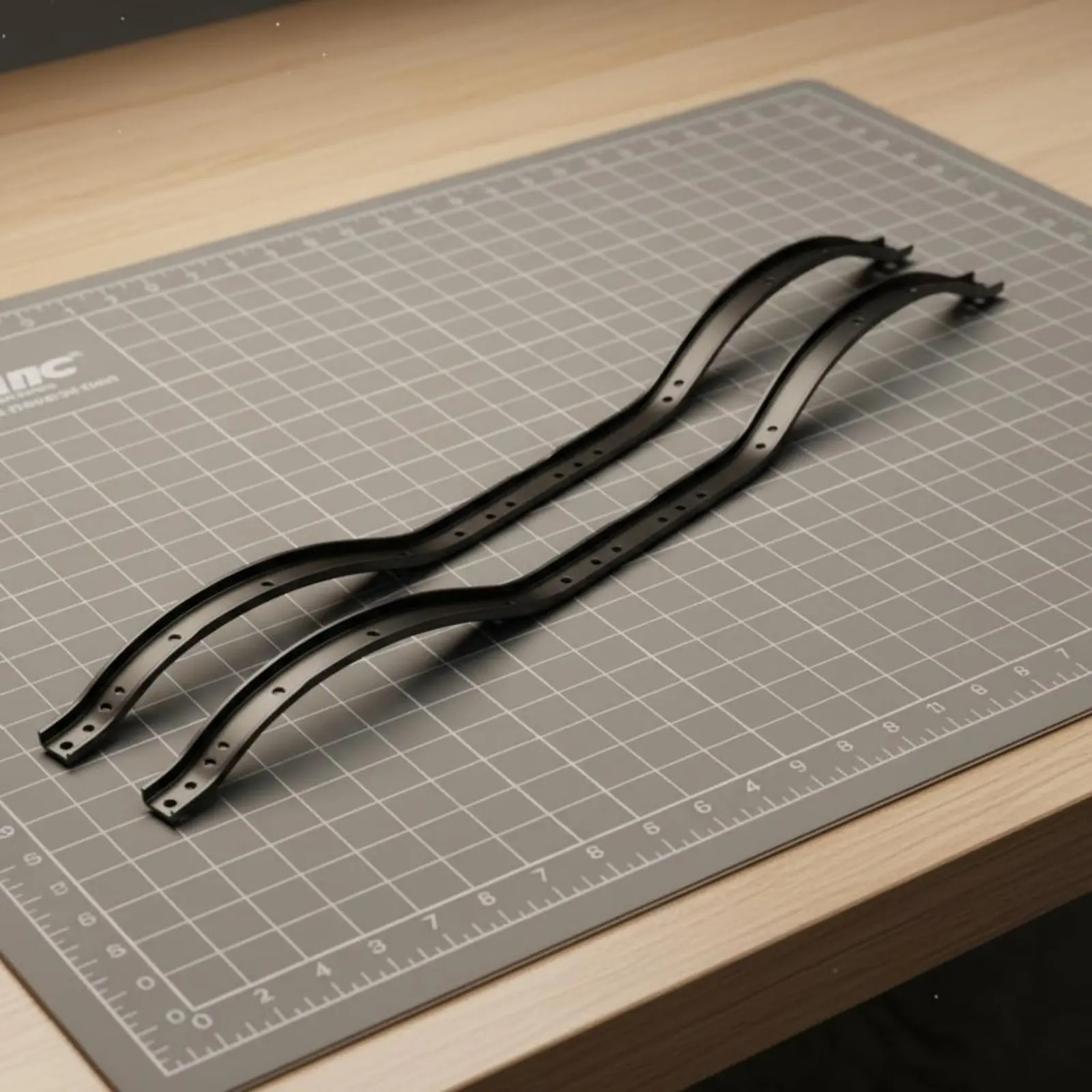 RC Chassis Rail Set Metal Chassis Rail Set Long-Lasting Easy to Install for Model Repair