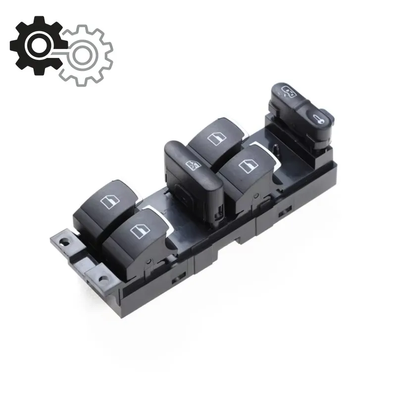 3BD959857D 3BD959857 New Chrome Master Window Switch for Volkswagen/Jetta/Golf/Passat/Bora 1998-2005