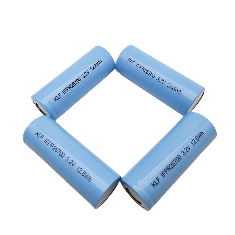 26700 3.2V 4000mAh LiFePO4 rechargeable battery suitable for LED flashlights and lithium-ion battery packs DIY