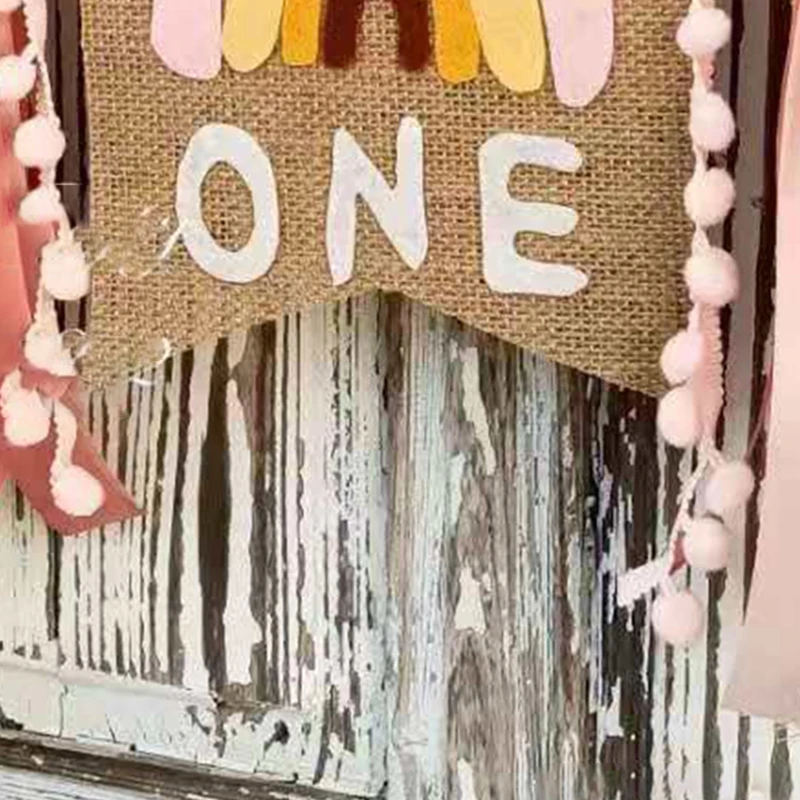 Rainbow Theme 1st Birthday High Chair for Kids Birthday Party Highchair for Decoration Princess Photo s for Baby Birthday Sign