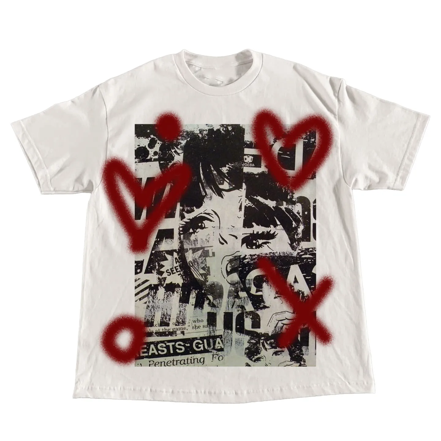 

Y2k Clothes for Women Clothing Harajuku Vintage T Shirts and Blouses Crop T-shirt Basic Women's T-shirts Woman Summer 2024 Stich