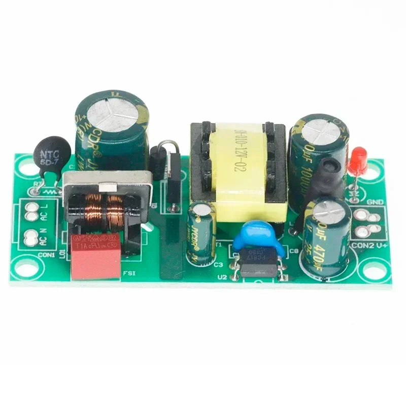 5V 2A 12V 1A 10W AC-DC Switching Power Module Isolated Power 220V to 5V 12V Switch Step Down Buck Converter Bare Circuit Board