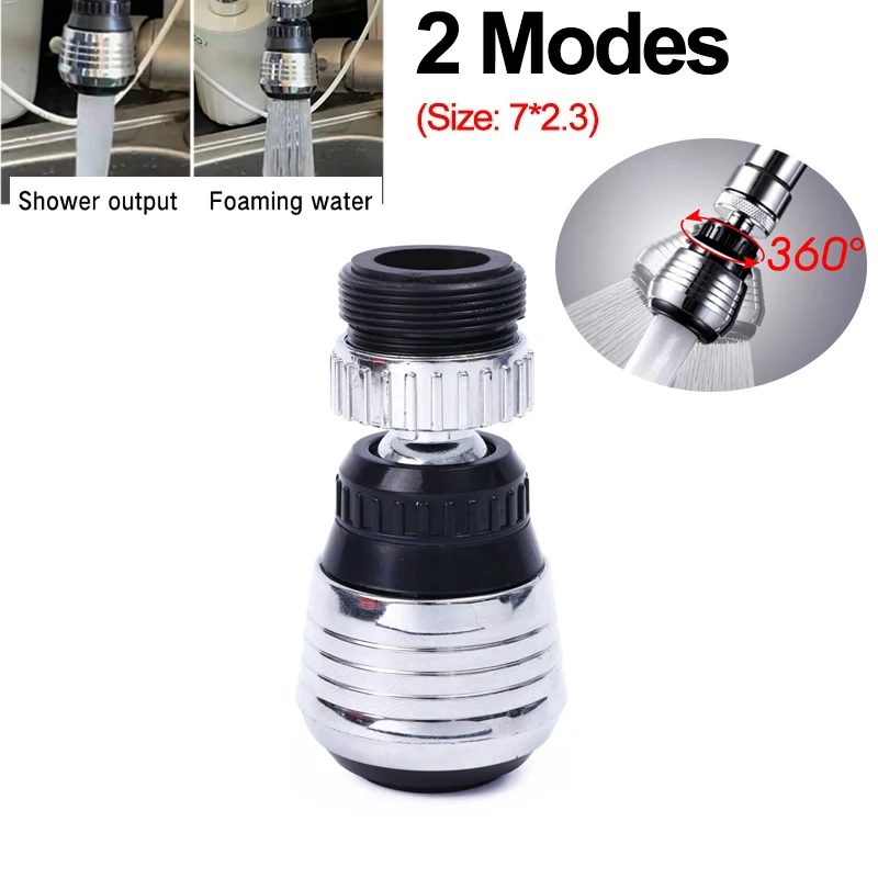 5PCS 360 Degree Adjustment Faucet Extension Tube Water Saving Nozzle Filter Water Tap for Sink Faucet Bathroom Kitchen