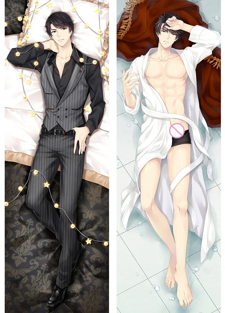 60x180cm Anime Dakimakura Pillow Case 3D Print Pillow Cover Hugging Body Pillow Case Bedroom Bedding Cosplay Cushion Cover