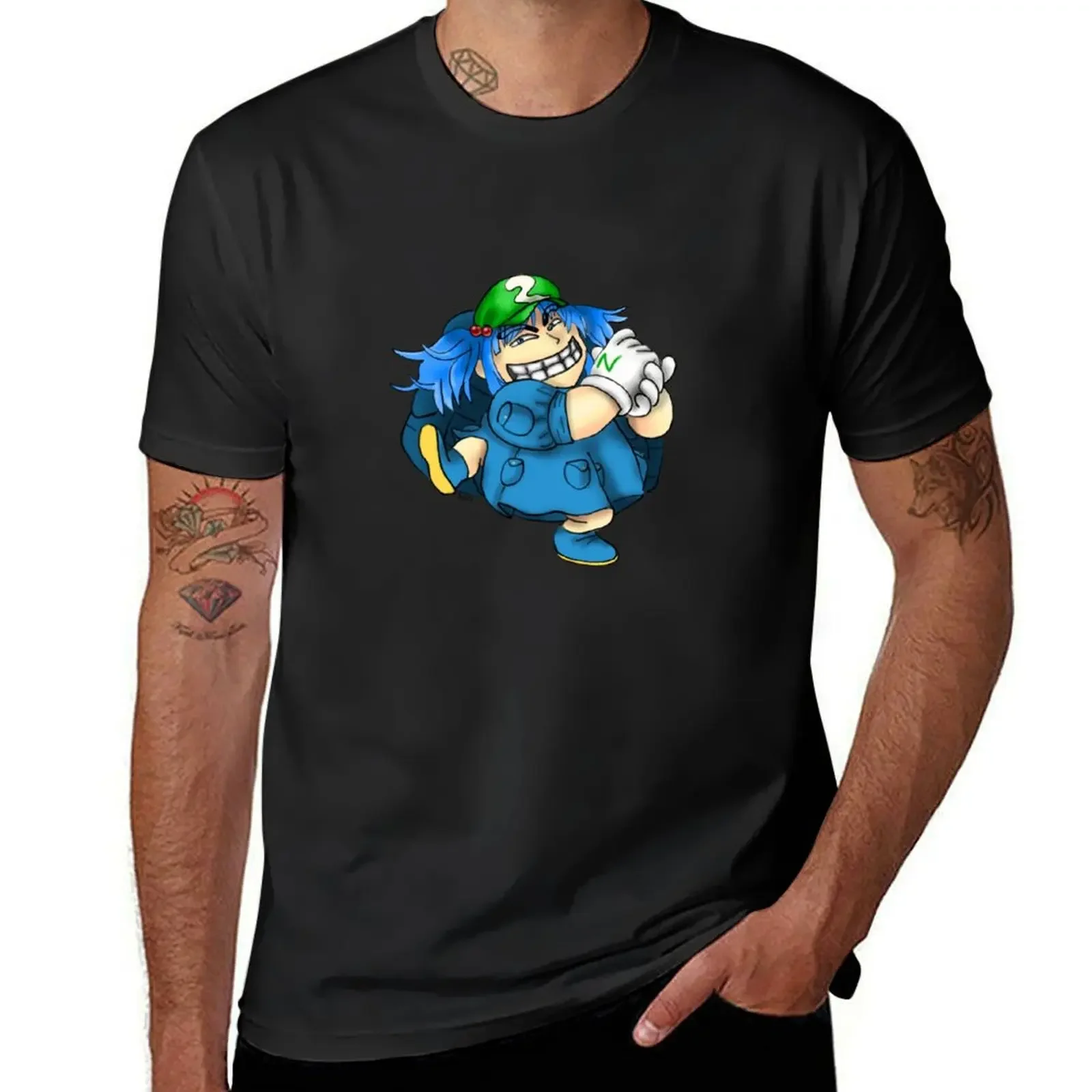 Nitori Wario T-Shirt shirts graphic tee anime figures mens shirts graphic tee