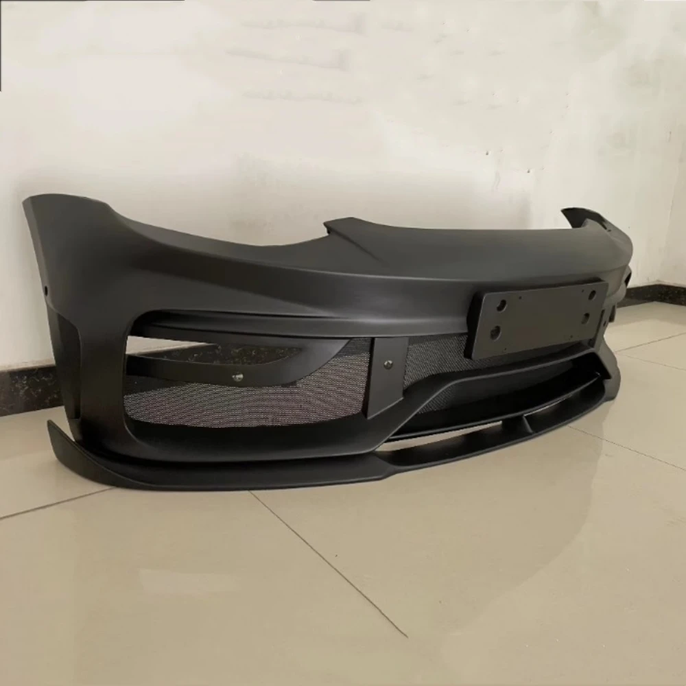 Front Bumper Grill Mask Grid Front Lip Shovel Assembly For Tesla Model 3 Modified New Style Auto Accessories