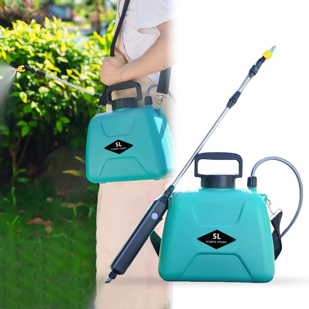 

5L Electric Sprayer Portable Agricultural Sprayer for Home High-Pressure Pesticide Sprayer Garden Watering Flower Mist Machine