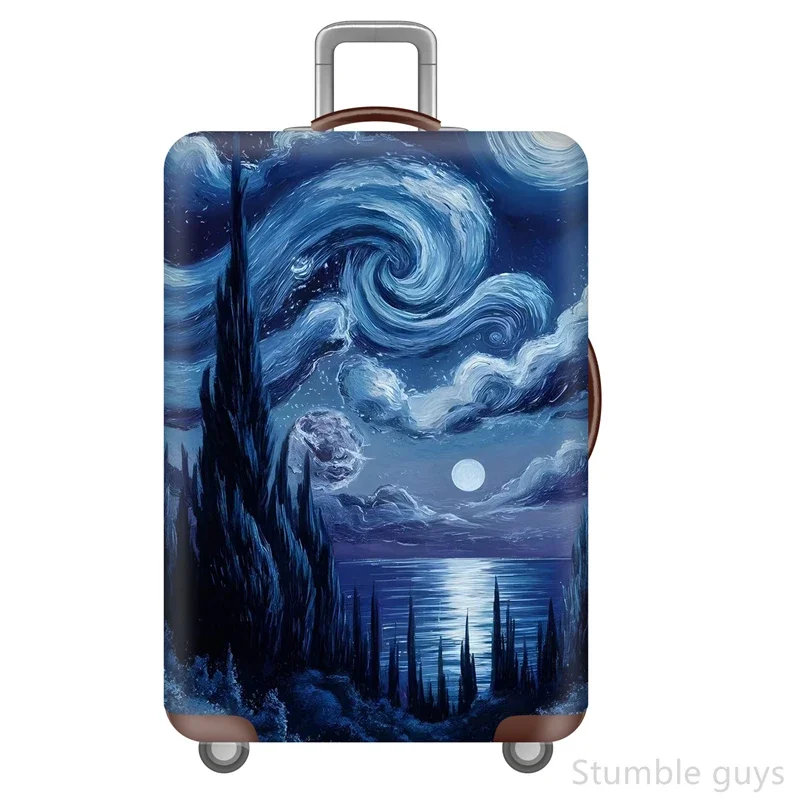 

Premium Elastic Luggage Protective Cover Dustproof Scratch-Resistant Suitcase Sleeve Sturdy For All Trips 18-32 Inch Luggage