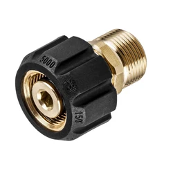 Adapter myjki ciśnieniowej M22 15mm żeński do M22 14mm złączka męska do wysokociśnieniowego pistoletu wężowego część zamienna łącznik akcesoria