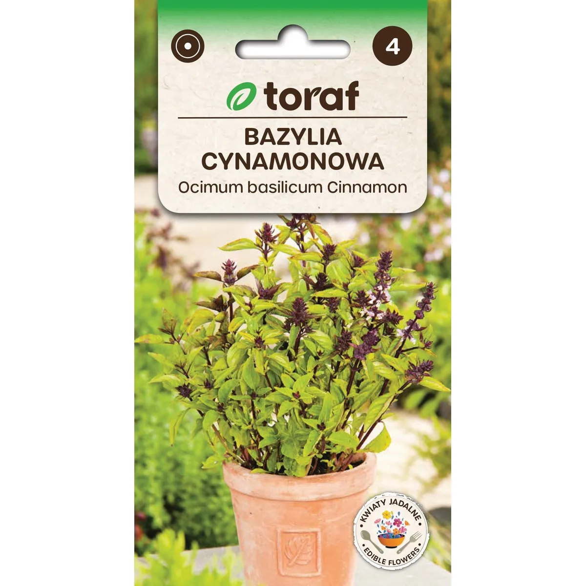 Cinnamon Basil Seeds of Basil Herb 0.5g TORAF