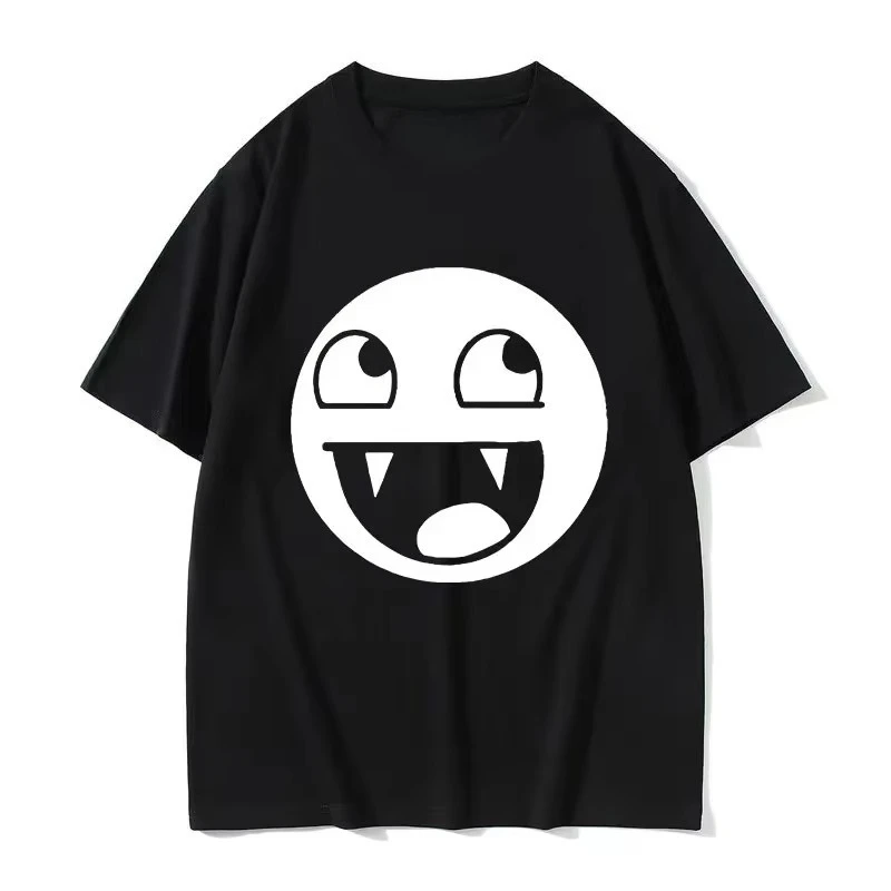 2026 Fashion Epic Face Domo Kun Funny Meme T Shirts Women Summer Fashion Harajuku Short Sleeve Casual Aesthetic Clothes