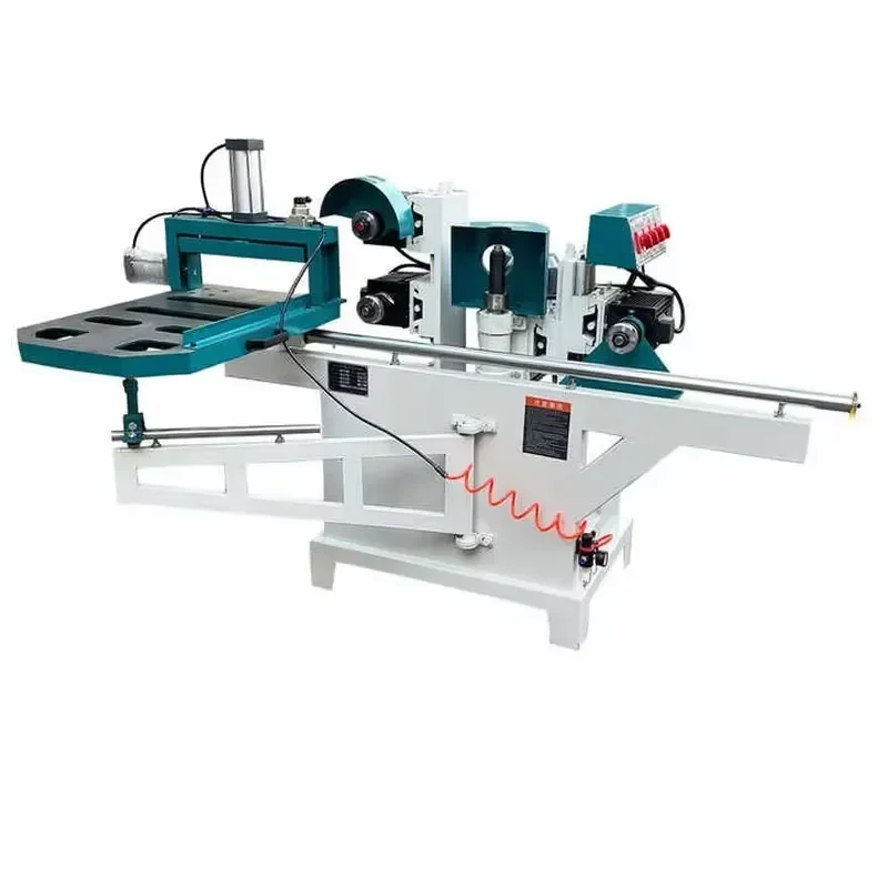220V Automatic Leveling 5 Blade Mortiser Woodworking Machine for Door Lock Hole Mortising Cutter Tool