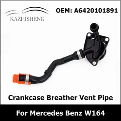 A6420100391 A6420100591 A6420101891 A6420100191 Crankcase Breather Valve Ventilation Pipe for Mercedes Benz W164 ML350 E320 CDI