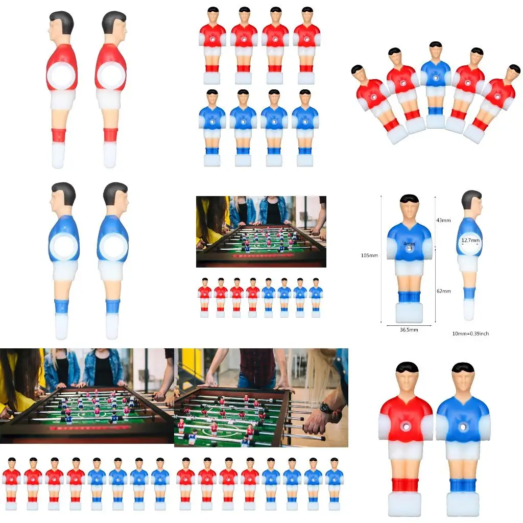 

Q39E Foosball Player Set Foosball Replacement Parts Table Football Set