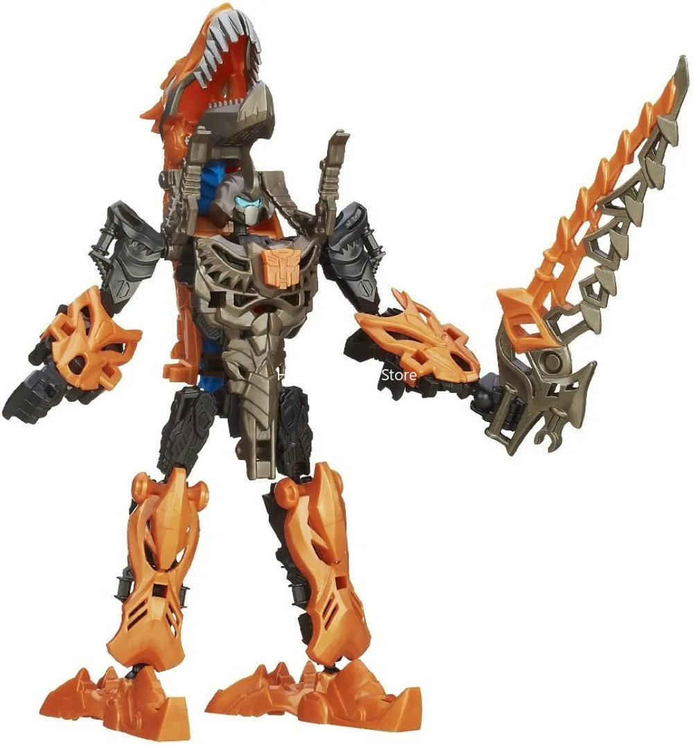 Hasbro Transformers CONSTRUCT-BOTS Dinobots Grimlock Build Your Bot 25PCS Age 6+ A6160