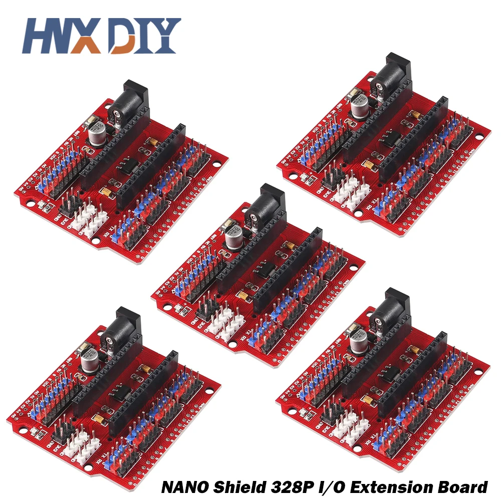 5PCS NANO Shield 328P I/O Extension Board Module For Arduino Nano UNO