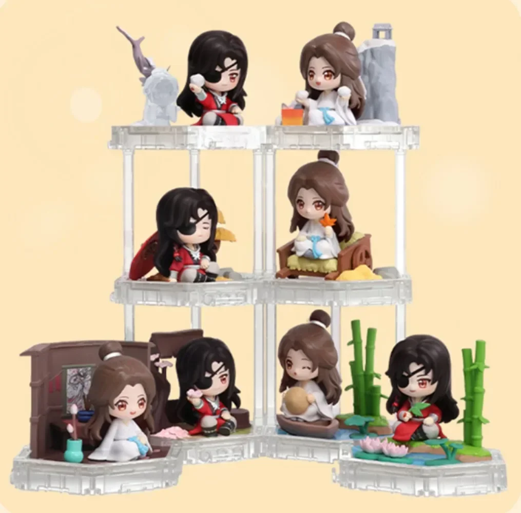 Original Heaven Official’s Blessing Figure Four Season Xie Lian PVC Action Figure Amine Surprise Box Gift Collectible Figurine