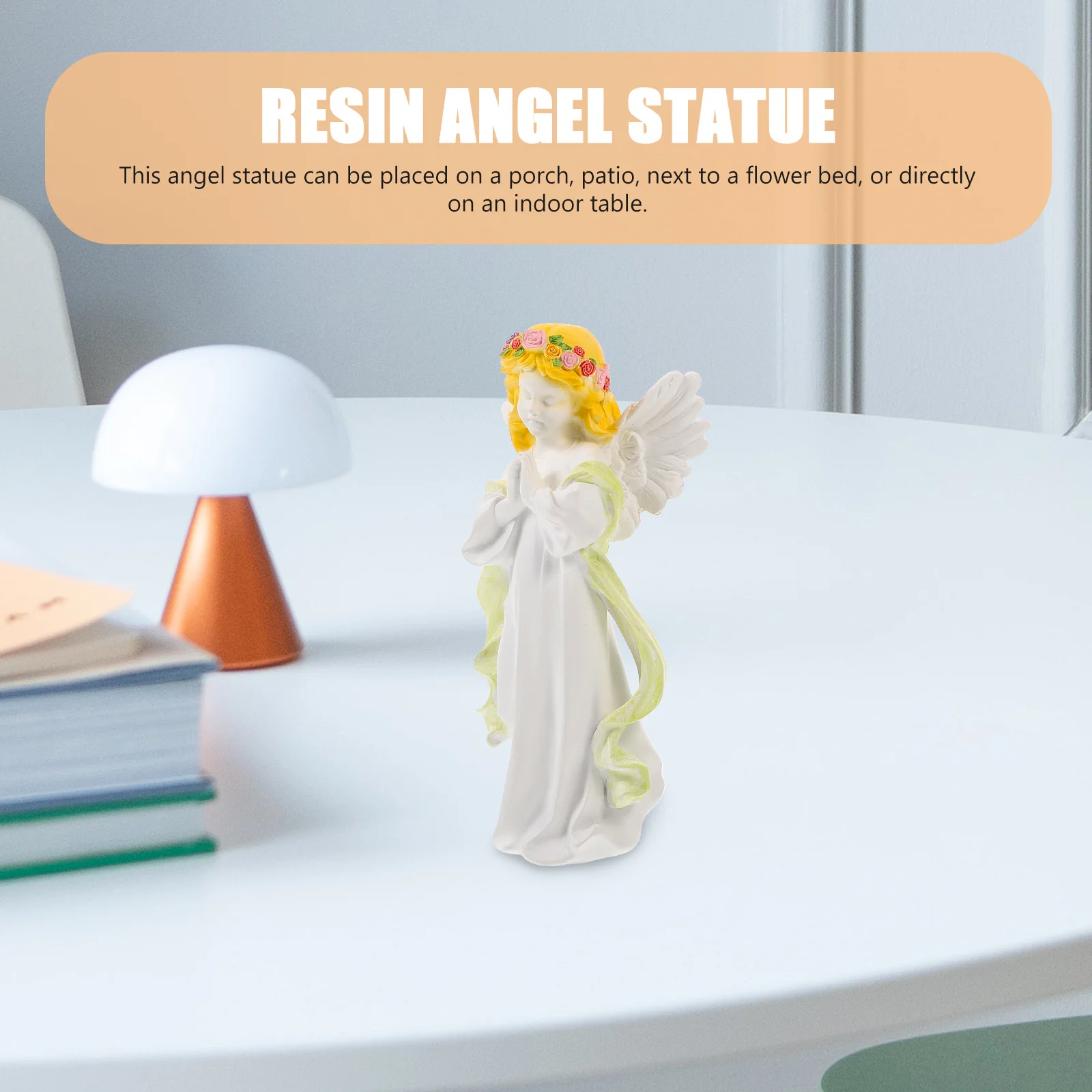 

Statue Decor Resin Crafts Mother's Day Ornaments Mini Sculpture Angle Decorations