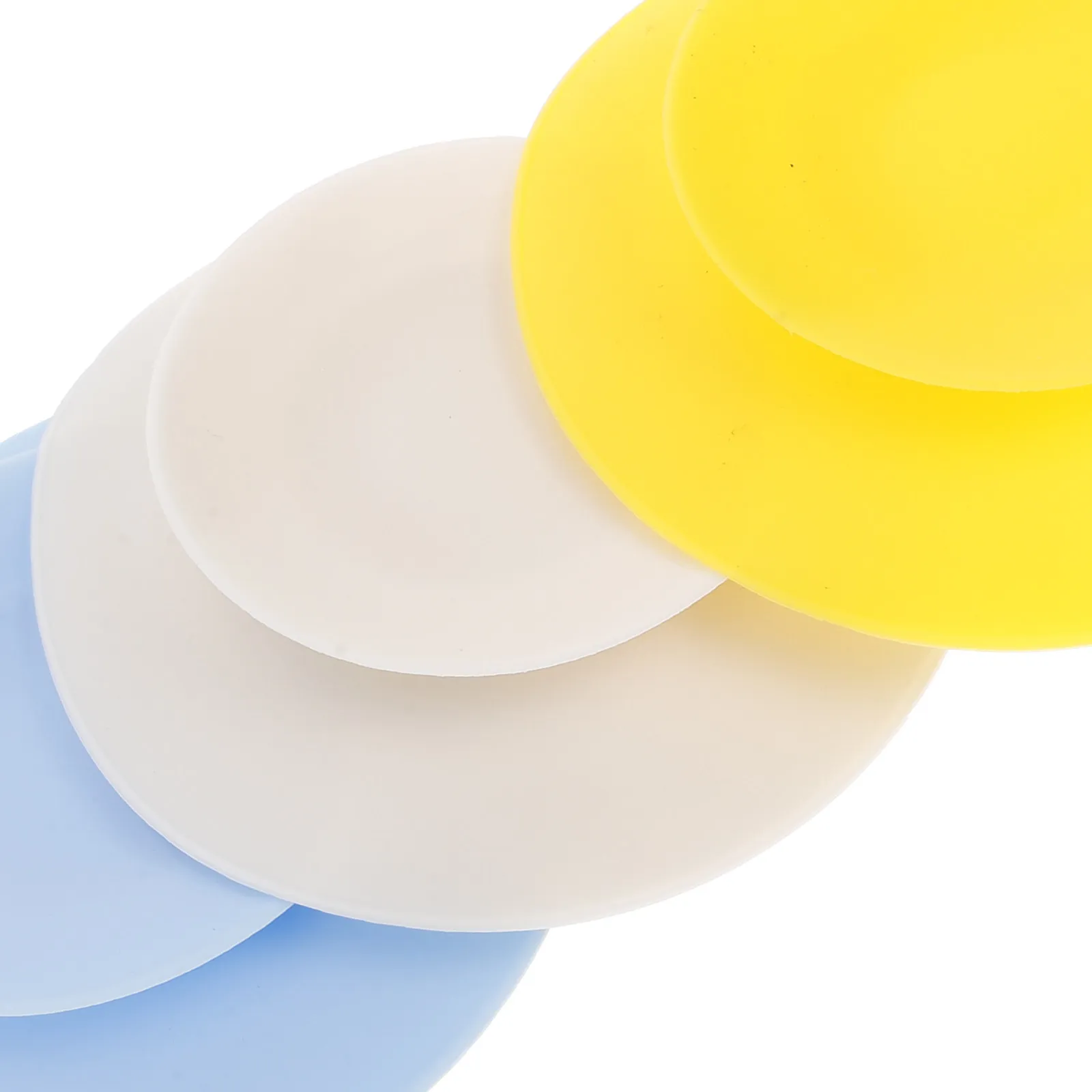 

3Pcs Silicone Suction Bowls with Double Sided Large Area Suction Pads Anti Slip Baby Toddler Tableware Plate Fixer Holder