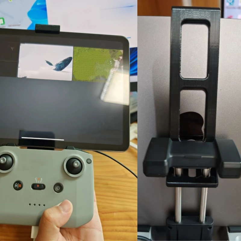 Adjustable Tablet Mount Bracket for Drone Remote Controller, Large Screen Holder Compatible with RC-N Series Controller