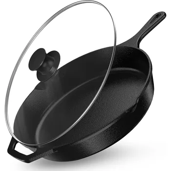 12" Cast Iron Frying Pan 1