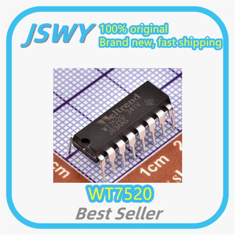 

(10/50pcs) WT7520 DIP16 Driver Chip IC - In Stock, Large Inventory, Fast Shipping, Genuine