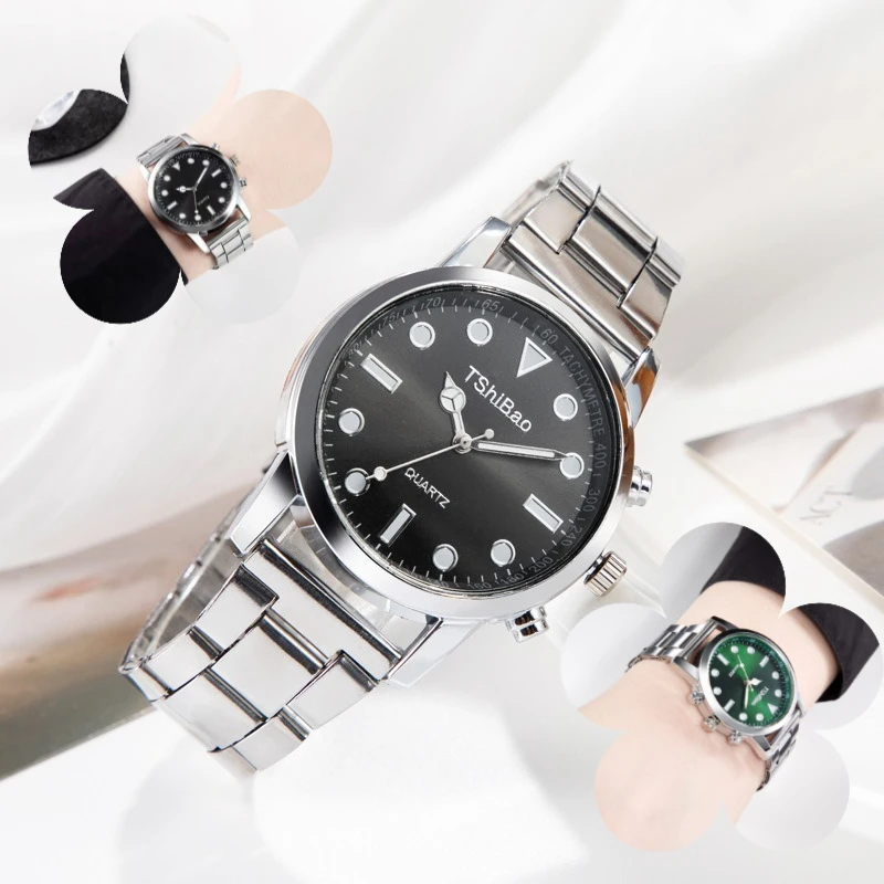 

Модные мужские часы, лучший бренд, роскошные водонепроницаемые спортивные мужские часы из нержавеющей стали, наручные часы с автоматической датой, Relojs Para Mujer