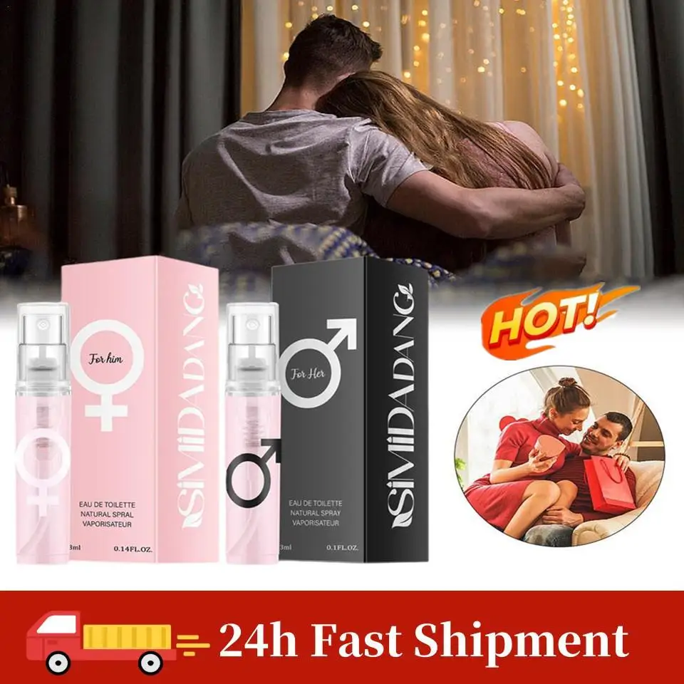 3ml Perfume for Men Women Lasting Fragrance Men's and Women's Fun Perfume Dating Deodorant Flirting Attracts The Opposite Sex