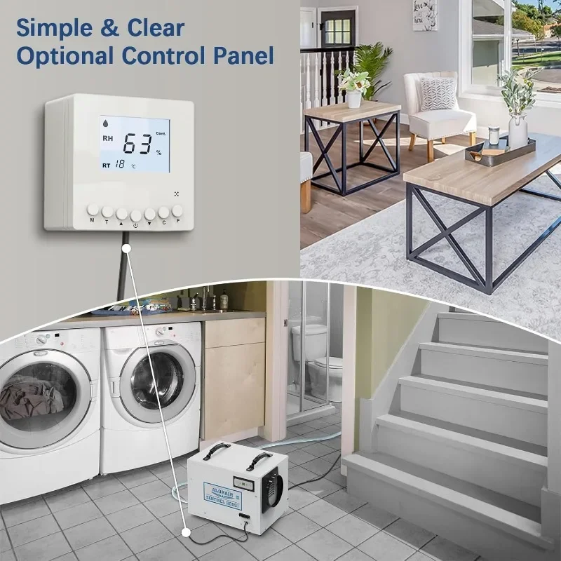 Осушители для ползания ALORAIR, удаление влаги 120PPD, сертифицированные энергозвездками осушители для ползания, коммерческий осушитель