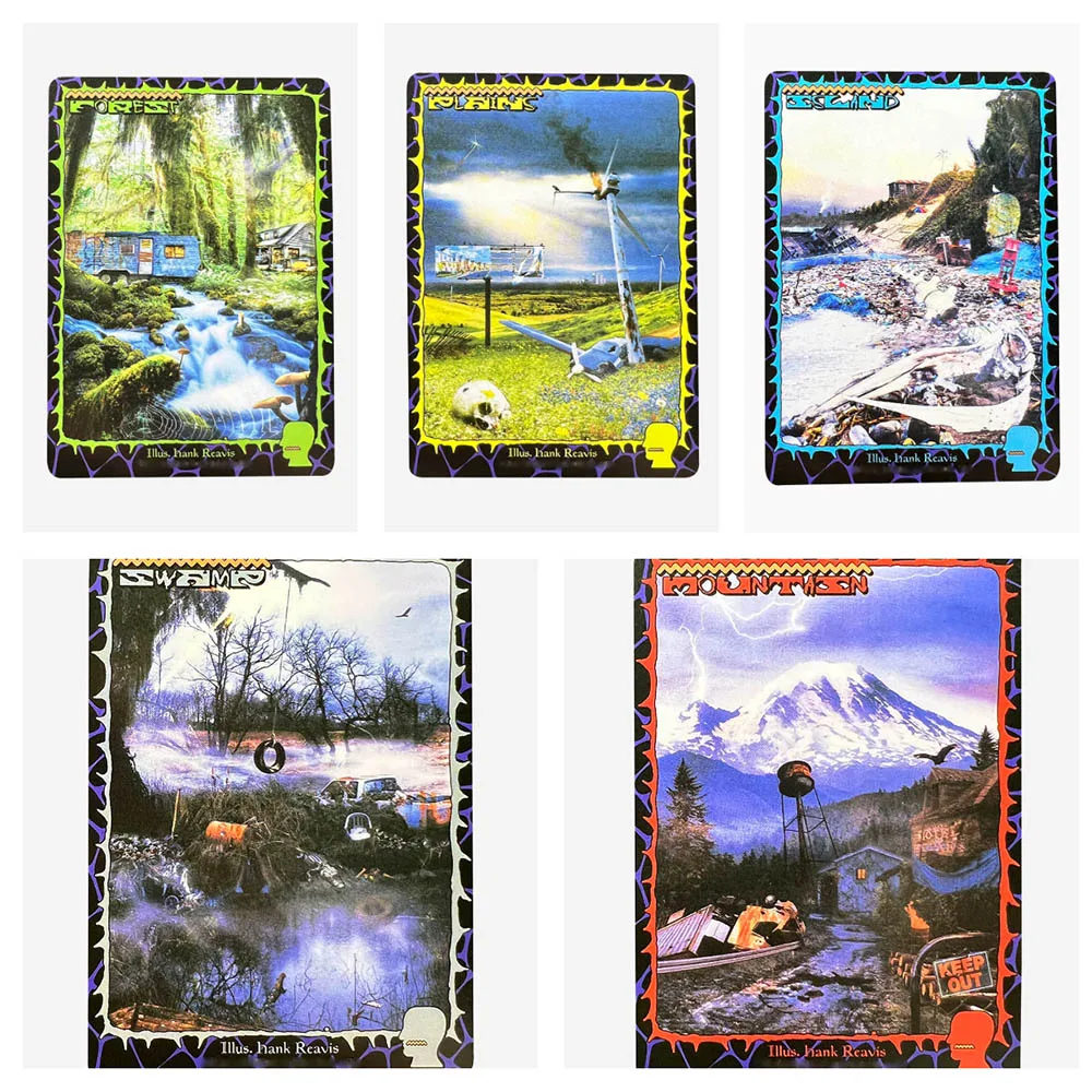 

regular 7 (SLD) TCG Magical Cards Game Top Quality Proxy Playing Cards plains island swamp Ring Board Game Trading Cards Proxy