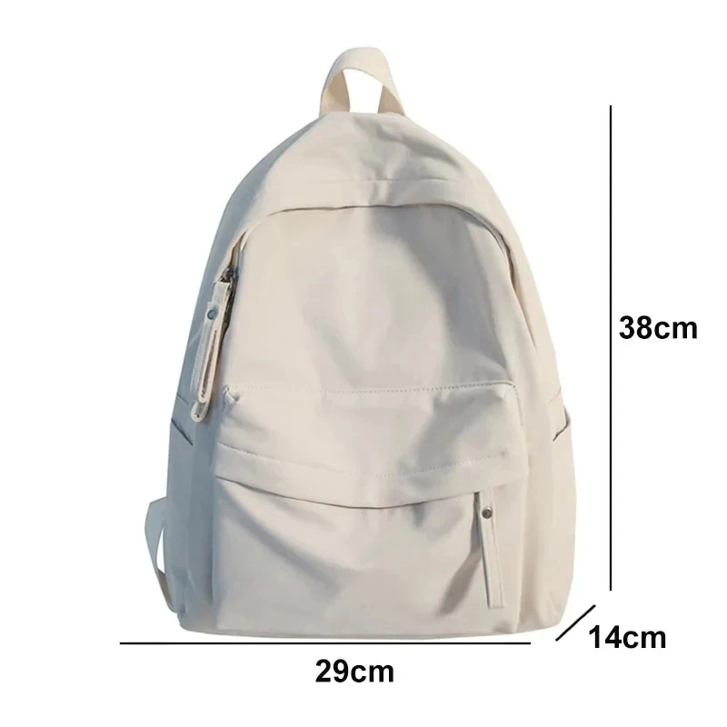 Mochila de lona antirrobo para mujer, bolso de hombro, mochila escolar para adolescentes y niñas