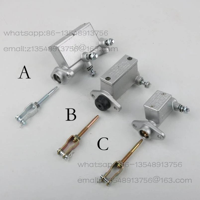 Electric three or four wheeled car disc brake master pump lower pump hydraulic oil brake brake accessories
