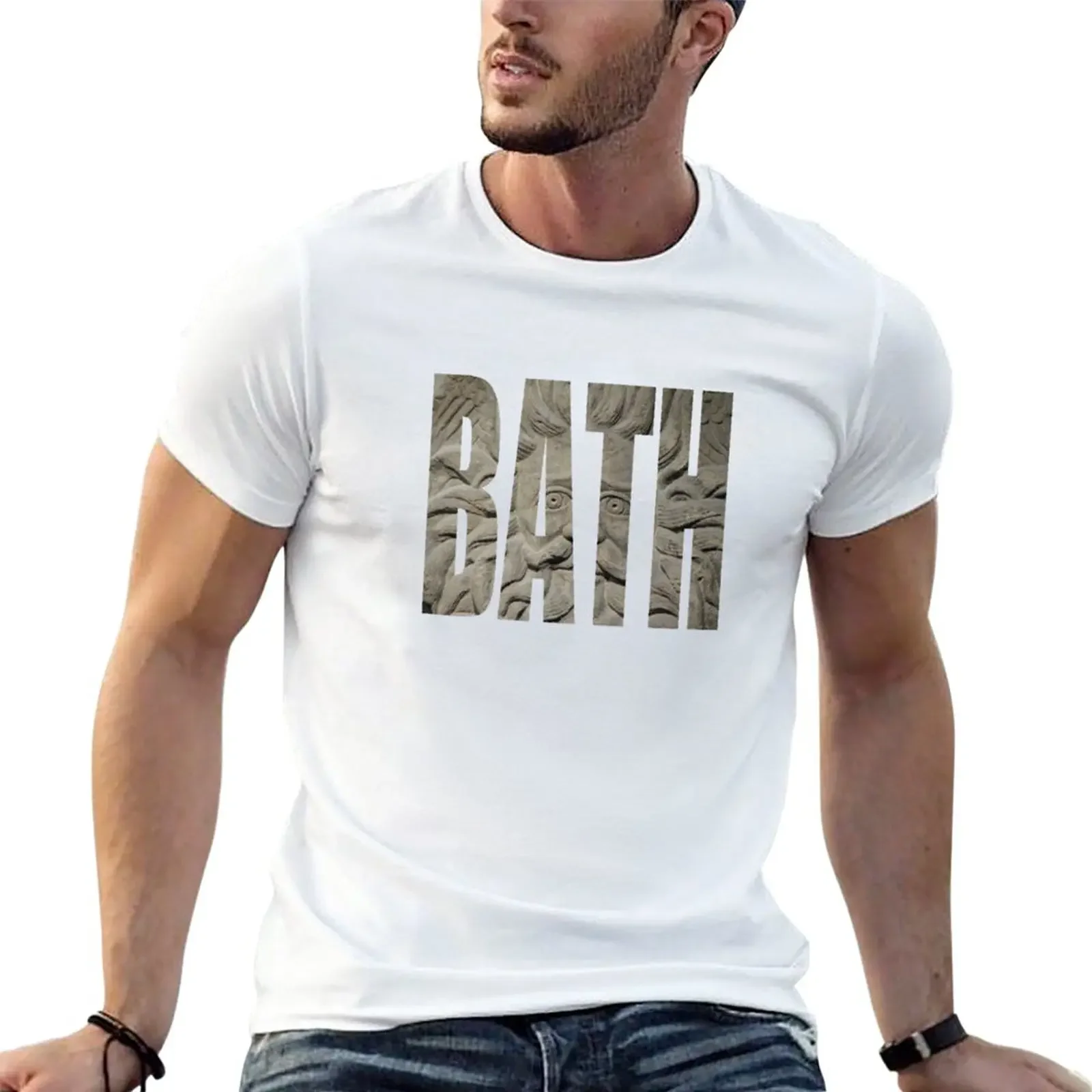 

Bath Gorgon T-Shirt boys whites korean fashion anime mens graphic t-shirts pack