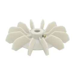 120mm Impeller Plastic Motor Fan Blade Wheel Pump motor cooling fan Impeller Motor Fan Vane