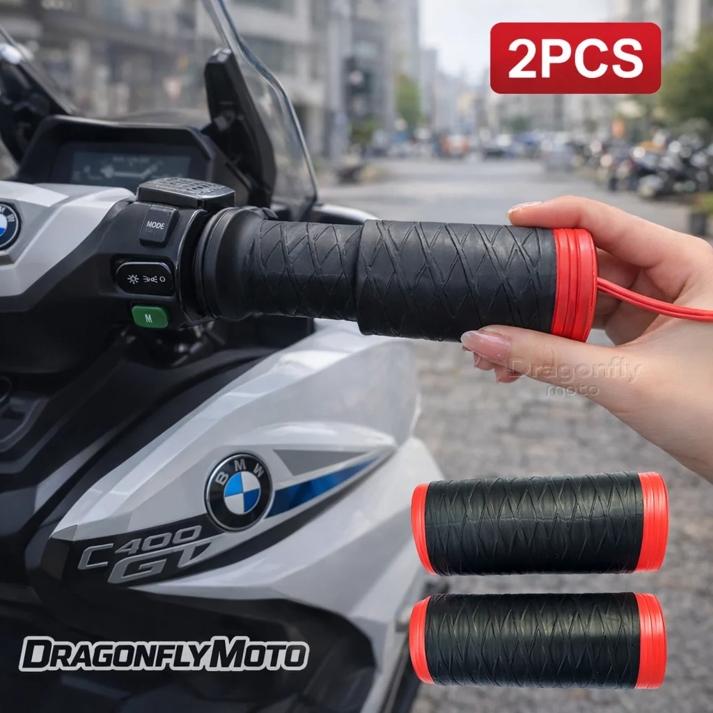 

Силиконовые чехлы на руль мотоцикла для BMW C400GT C 400GT C400 GT 2019-2022, самосжимающиеся, нескользящие, чехлы для рукояток мотоциклов