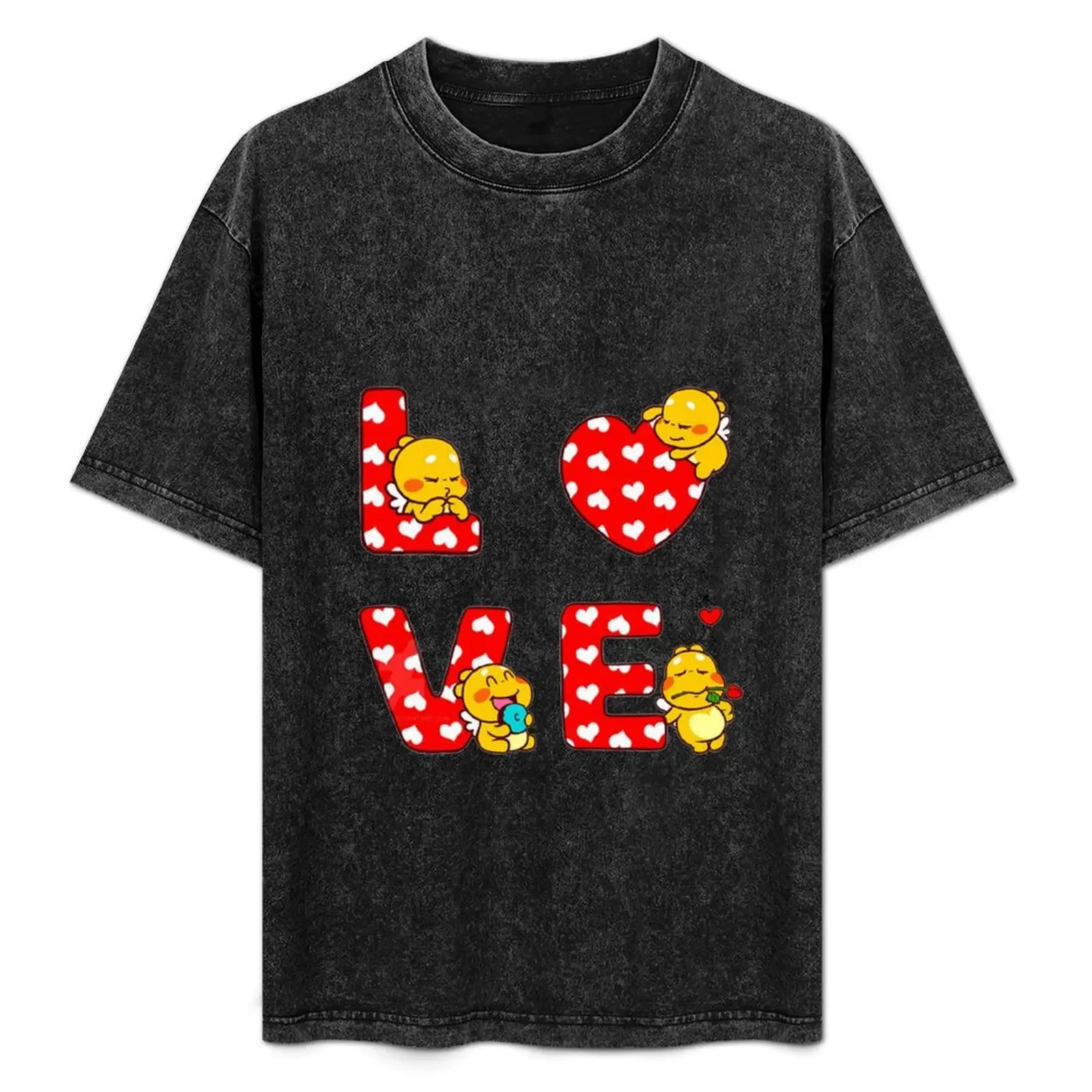 

Qoobee LOVE T-Shirt Halloween Casual T-Shirt