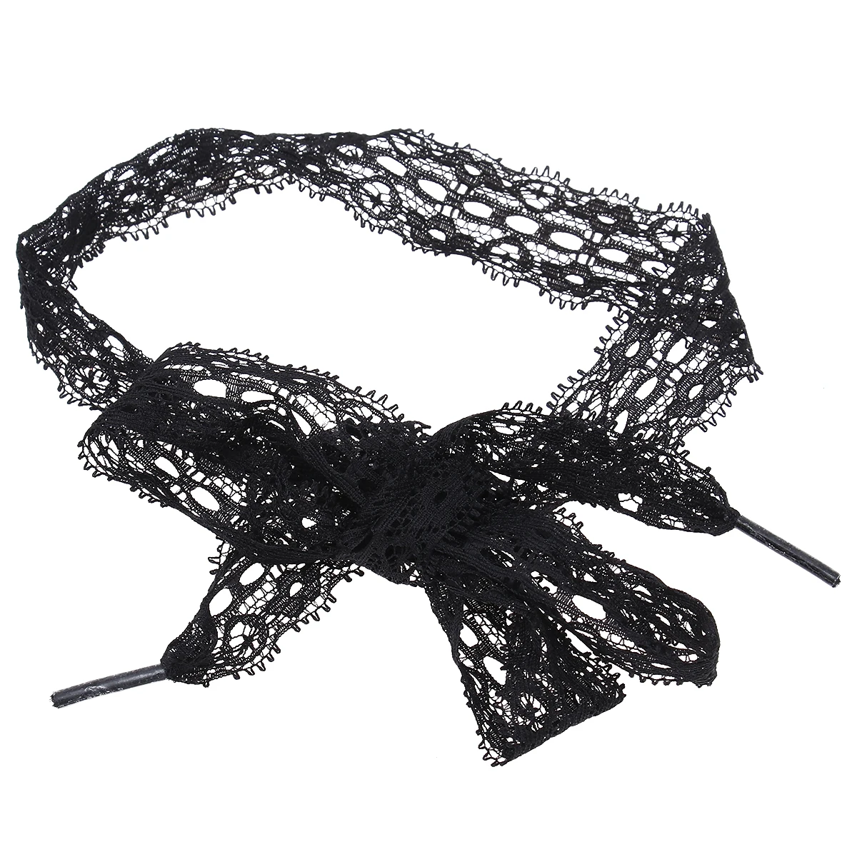 

Elastic Shoelaces Floral Pattern Trim Decorative Ribbon Stylish Practical Lace Ribbon Trim Shoelaces Premium Polyester Durable