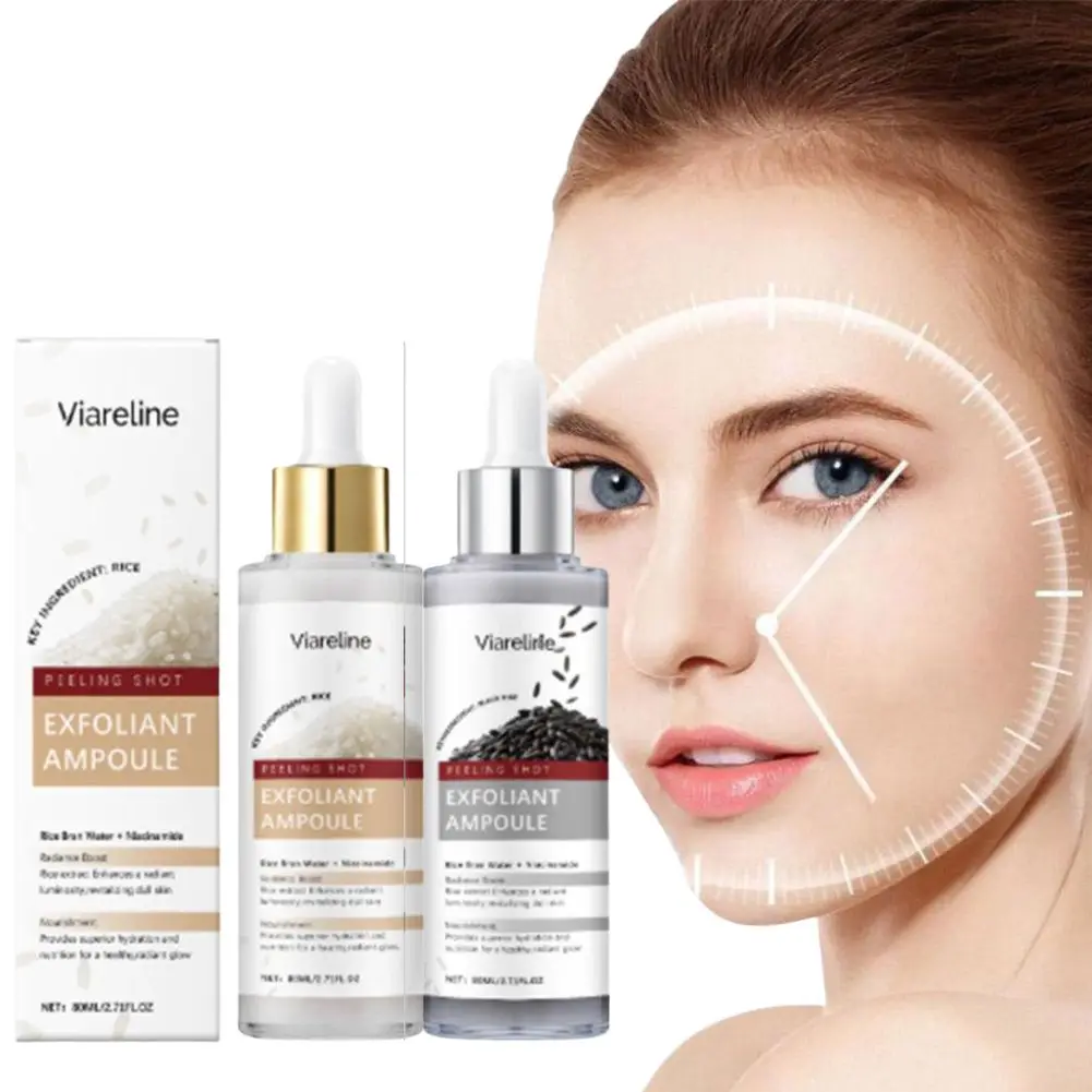 

Увлажняющая сыворотка с контролем жирности 2025, отшелушивающая рисовая осветляющая эссенция, освежающая питательная эссенция для ухода за кожей