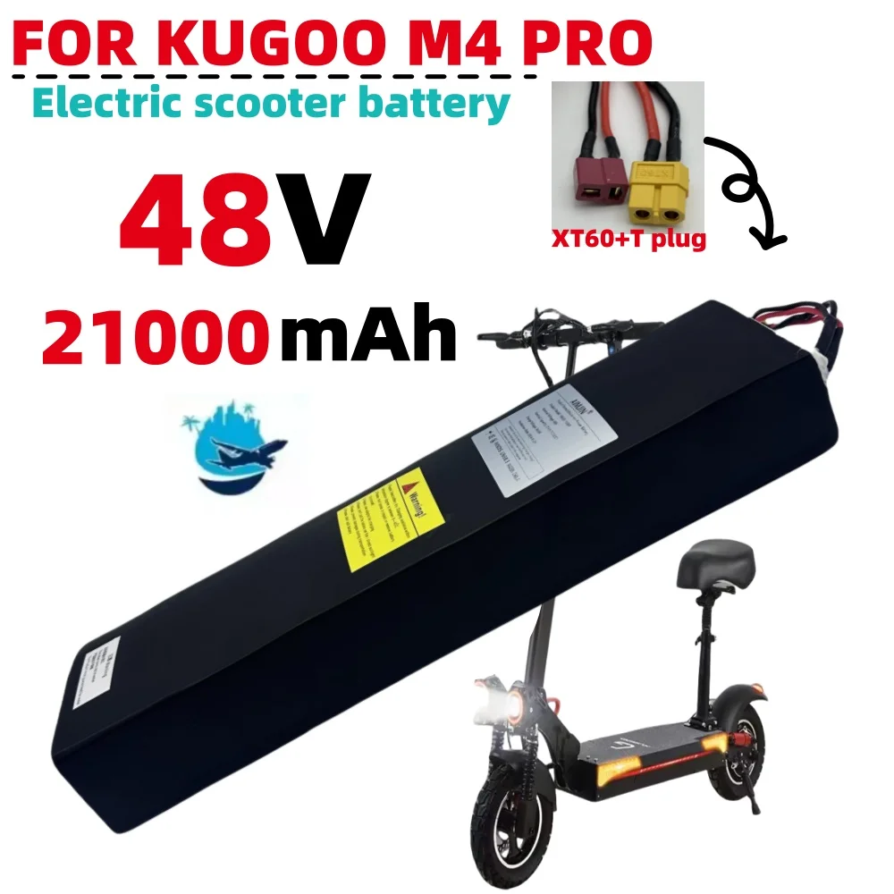 

NEW for Kugoo Kirin M4 Pro, Kugoo M4/ M4 Pro Original 48V 21AH 13S6P Electric Scooter with Powerful 18650 Lithium Battery